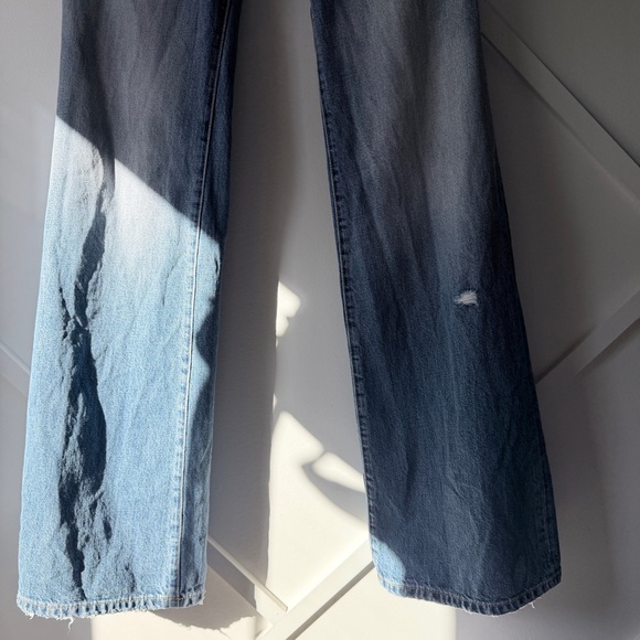R13 Jane High Waisted Wide Leg Jeans - 27 (fits small) - Picture 9 of 17
